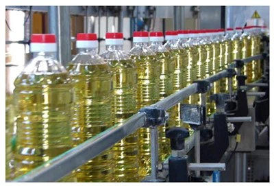 Línia d'ompliment d'oli comestible embotellat PET de 12000 BPH (810 ml).